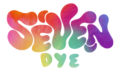 Logo of Seven dye tie dye clothing store in USA